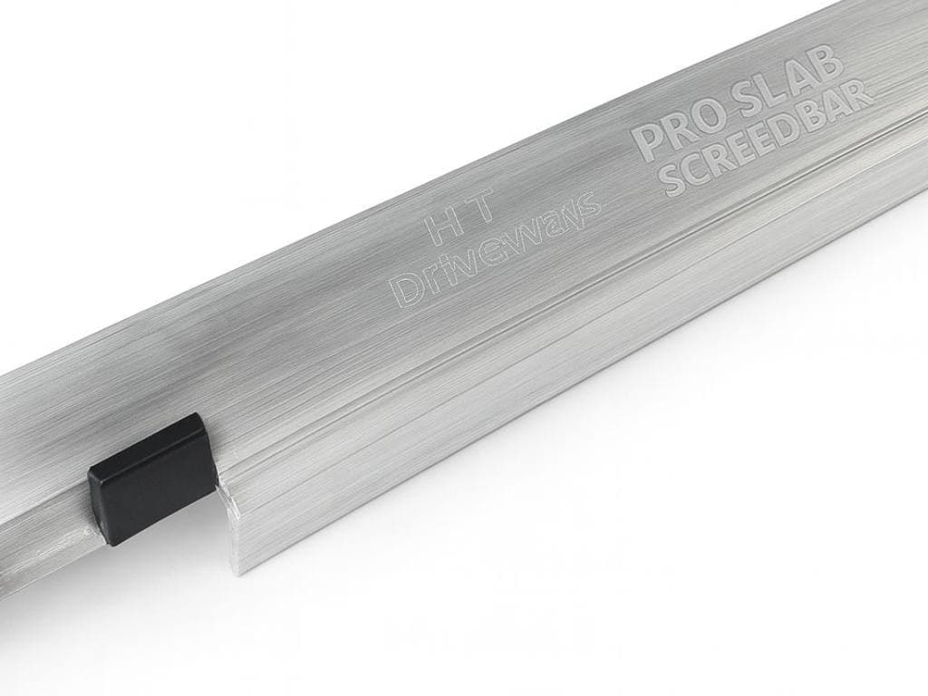 ProSlab screed bar with your laser printed business name